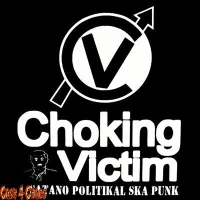 Choking Victim Screened Canvas Back Patch – Cash 4 Chaos