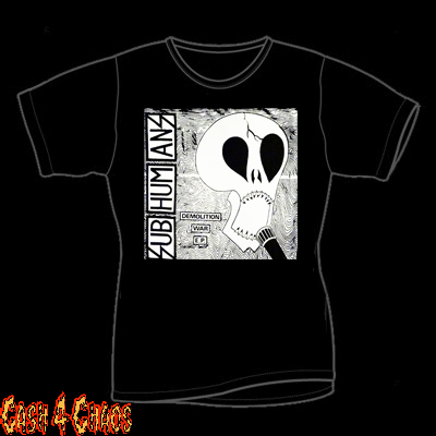 Subhumans Demolition War E.P. Cover Design Baby Doll Tee