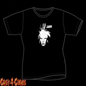 Andy Warhol Art Logo Design Baby Doll Tee