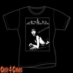 Iggy & The Stooges Mettalic K.O. Design Baby Doll Tee