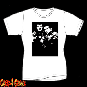 Star Trek Kirk & Spock Black Design Baby Doll Tee