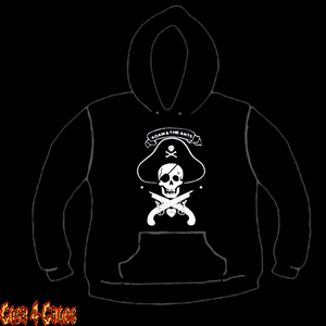 Adam & The Ants "1981" Design Screen Printed Pullover Hoodie