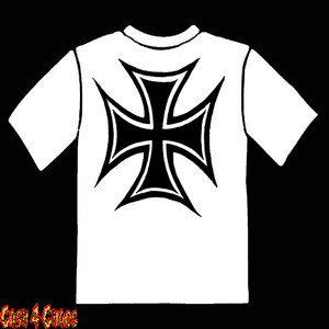 Iron Cross Biker Classic Design Tee (Avaliable in multiple colors)