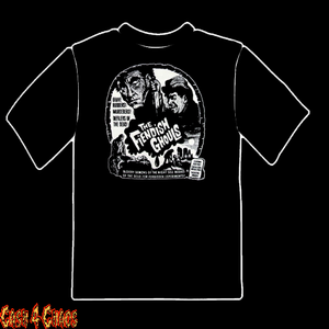 The Fiendish Ghoul Movie Poster Design Tee