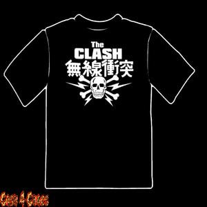 The Clash Japanese Logo Design Tee